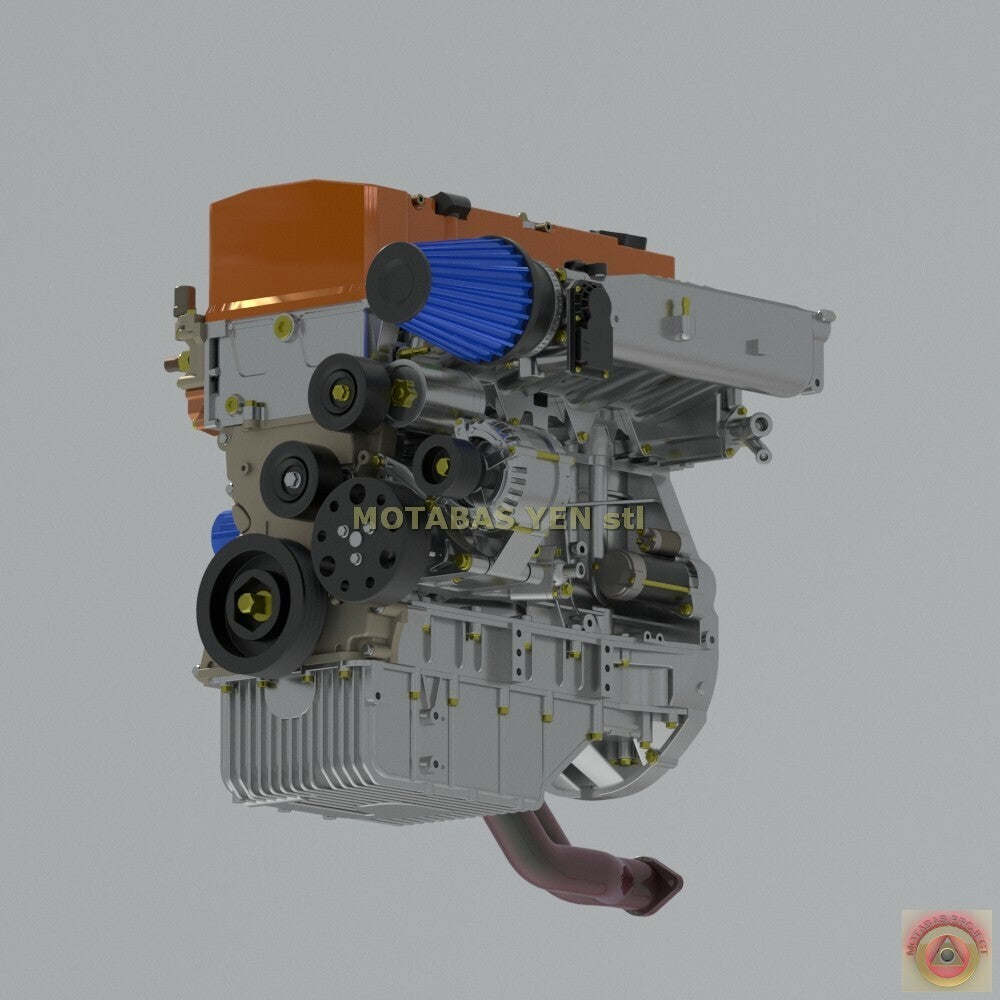 Honda S2000 F20C VTEC Engine & Manual Transmission - Model Maker's Workshop