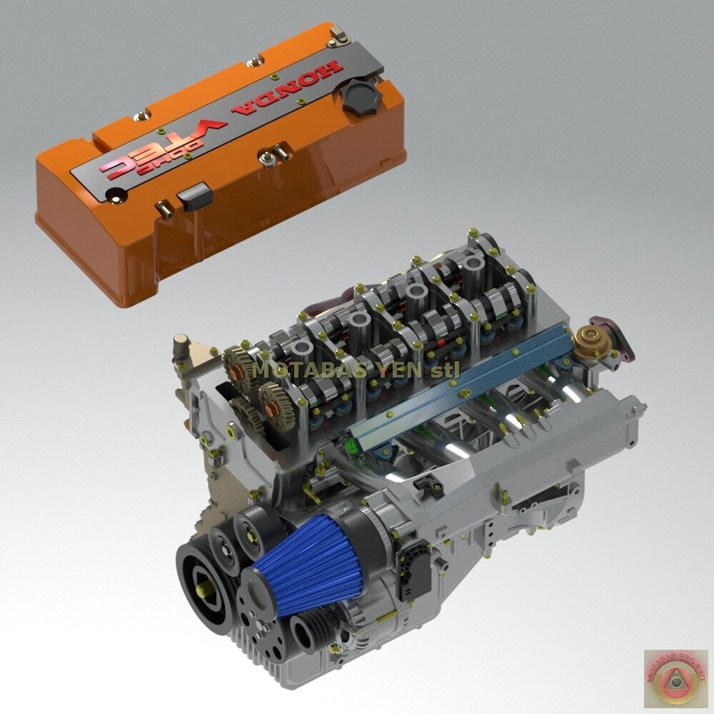 Honda S2000 F20C VTEC Engine & Manual Transmission - Model Maker's Workshop