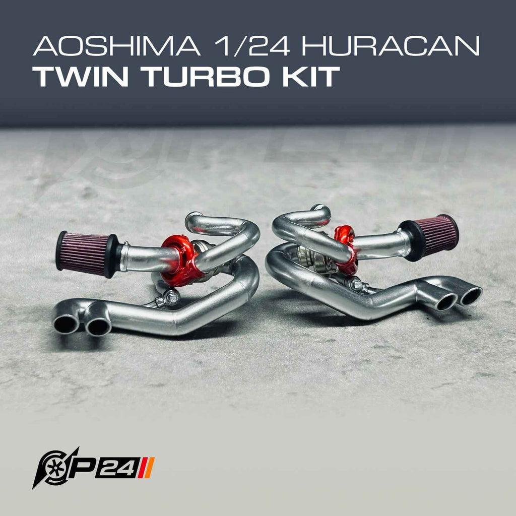 Aoshima Lamborghini Huracán LP610-4 Twin-Turbo Kit – 1/24 Scale