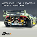 Aoshima Lamborghini Huracán LP610-4 Twin-Turbo Kit – 1/24 Scale