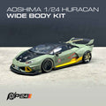Aoshima Lamborghini Huracán LP610-4 Fighter Jet Widebody Kit – 1/24 Scale