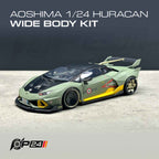 Aoshima Lamborghini Huracán LP610-4 Fighter Jet Widebody Kit – 1/24 Scale