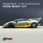 Aoshima Lamborghini Huracán LP610-4 Fighter Jet Widebody Kit – 1/24 Scale