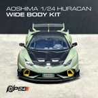 Aoshima Lamborghini Huracán LP610-4 Fighter Jet Widebody Kit – 1/24 Scale