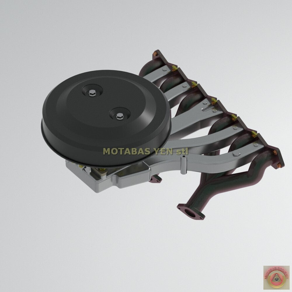 Chrysler Slant Six Base Engine w/ Options - Model Maker's Workshop
