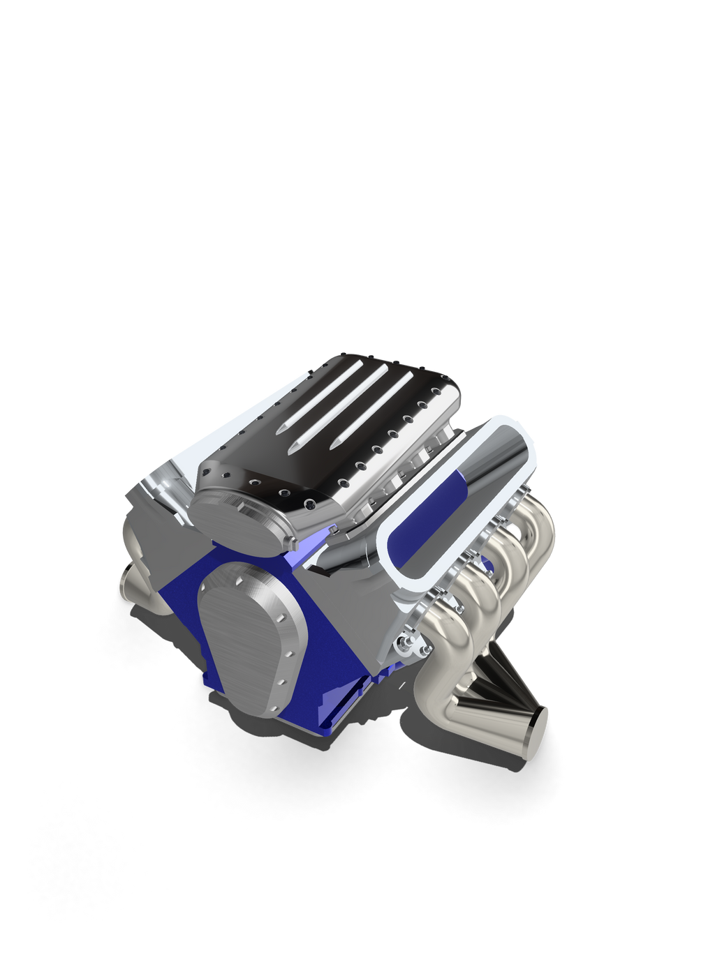 LSX Show Engine & Transmission Complete Options Kit – 1/25 Scale