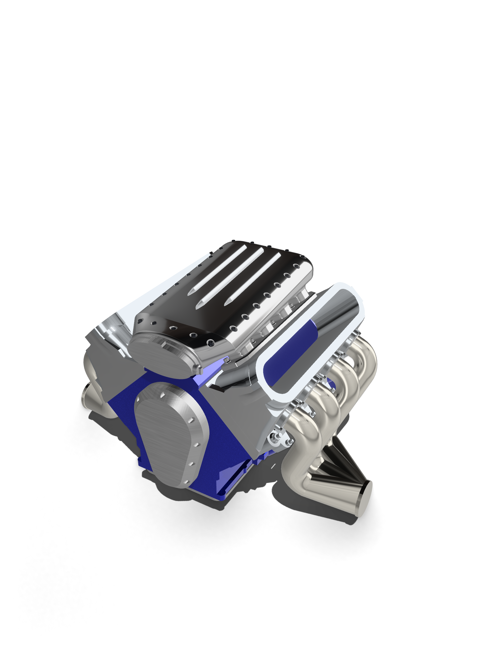 LSX Show Engine & Transmission Complete Options Kit – 1/25 Scale