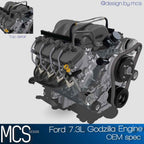 Ford Godzilla 7.3L V8 Engine OEM Spec