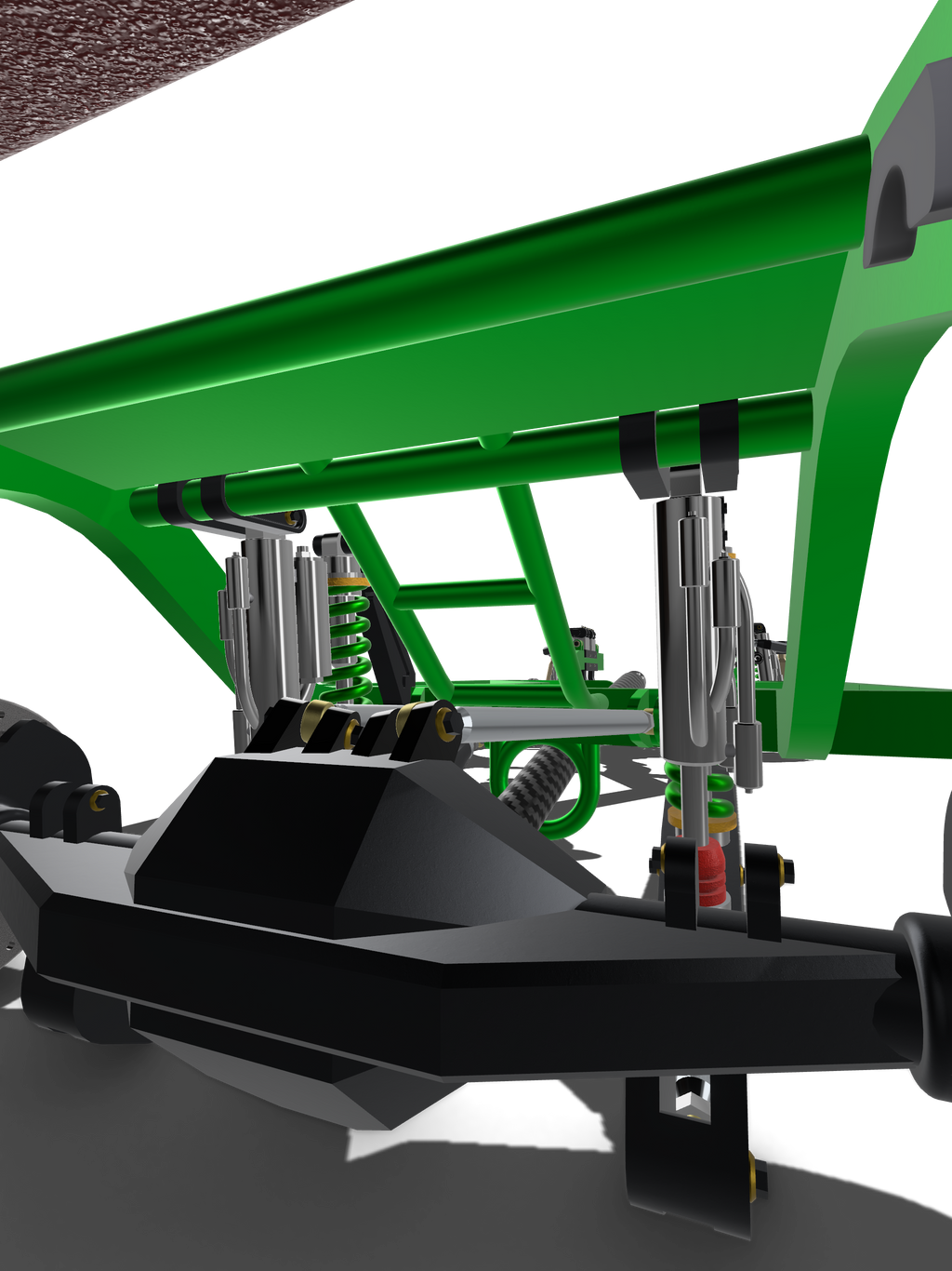 Lifted 2WD Off-Road Chassis System – 1/25 Scale