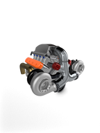 LSX Single or Twin Turbo Engine & Transmission Kit – 1/25 Scale