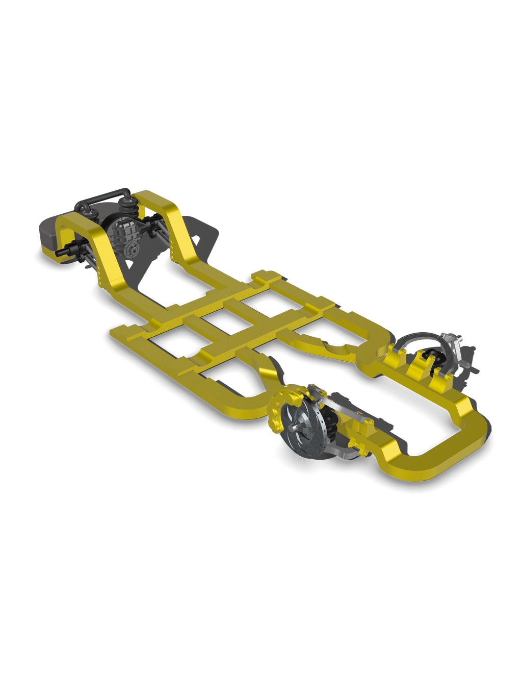 Low-Profile Bagged Chassis System – 1/25 Scale