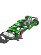 Low-Profile Lifted Off-Road Chassis System – 1/25 Scale