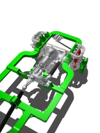 Low-Profile Lifted Off-Road Chassis System – 1/25 Scale