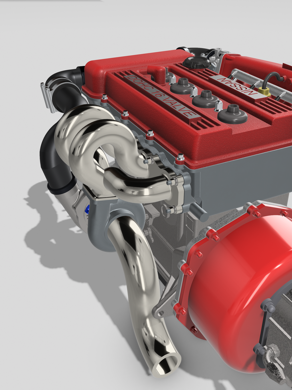 Nissan FJ20/FJ24 Engine & Sequential Transmission – 1/24 & 1/25 Scale