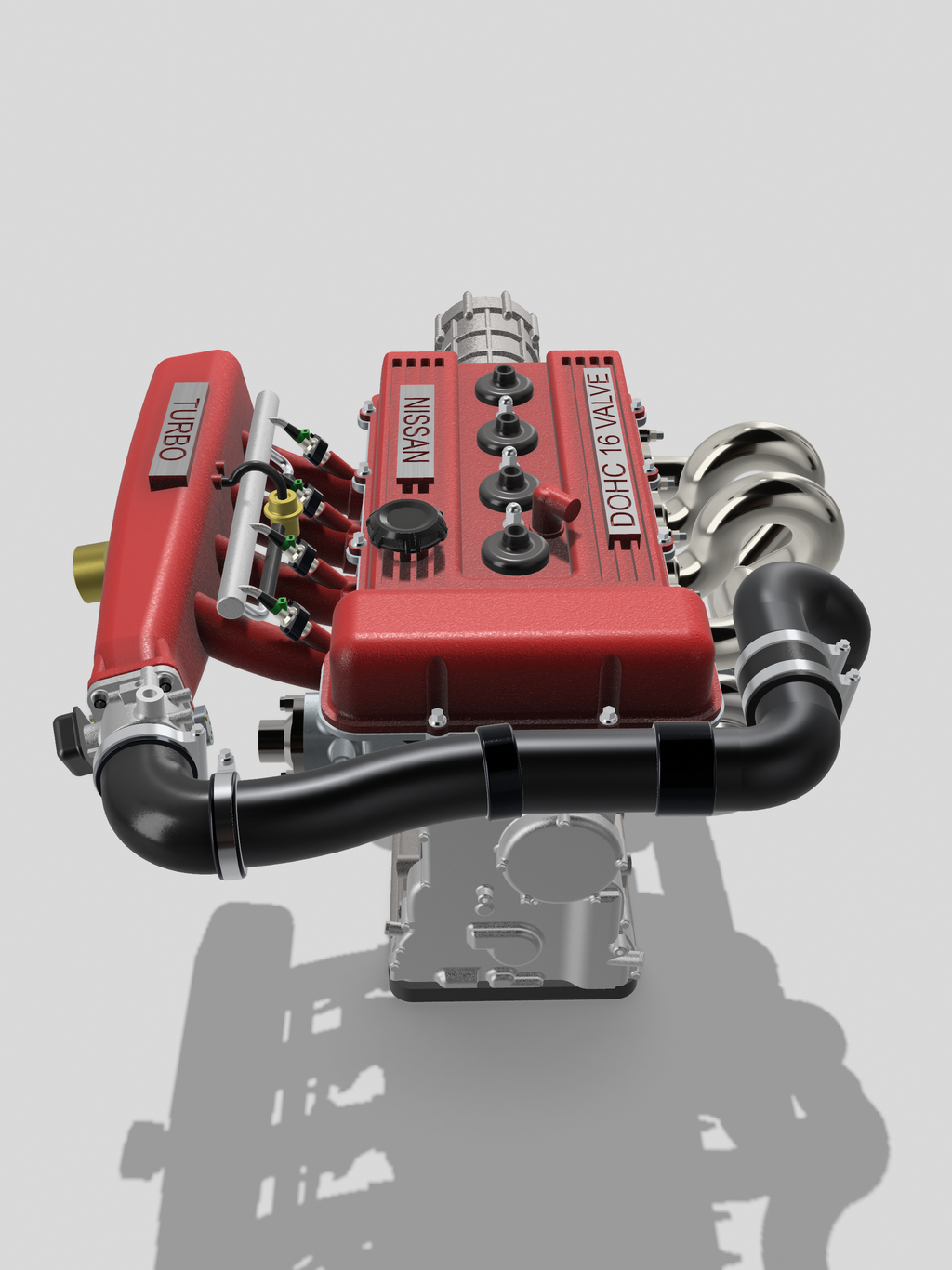 Nissan FJ20/FJ24 Engine & Sequential Transmission – 1/24 & 1/25 Scale