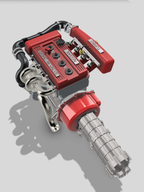 Nissan FJ20/FJ24 Engine & Sequential Transmission – 1/24 & 1/25 Scale