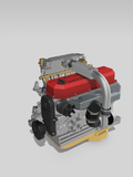 Holden VL Commodore / Nissan R31 RB30 OEM-Spec Turbo Engine Kit – 1/24 Scale