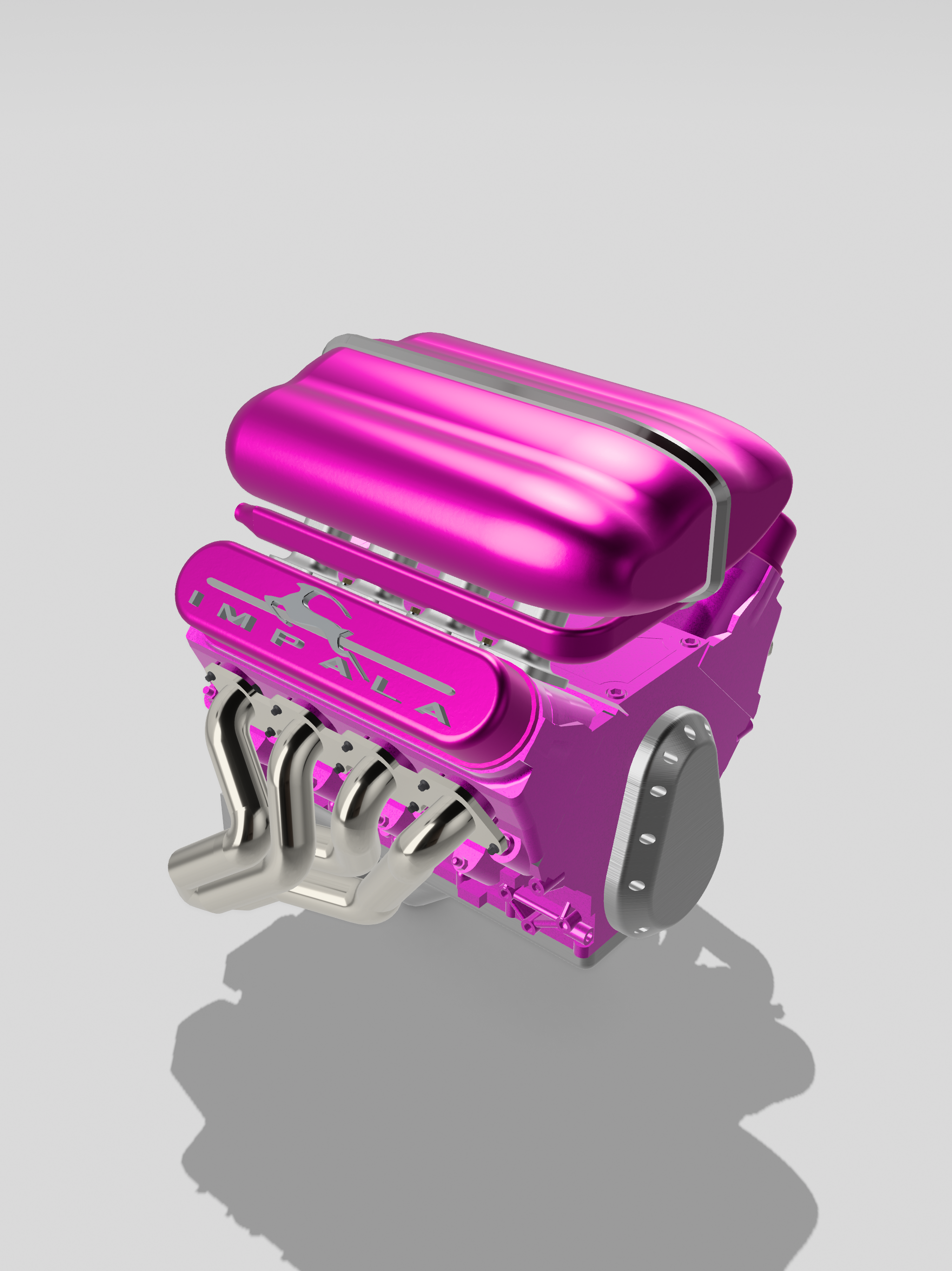 LSX Show Engine & Transmission Complete Options Kit – 1/25 Scale