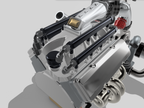 Twin-Turbo Small Block Chevrolet Engine & Reid Rossler Transmission – 1/25 Scale