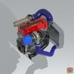 Honda K20 "Longitudinal" 2L Turbo Engine & Transmission - Model Maker's Workshop
