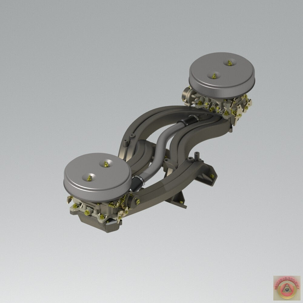 Dodge 440 Magnum Base Engine w/ Addons - Model Maker's Workshop