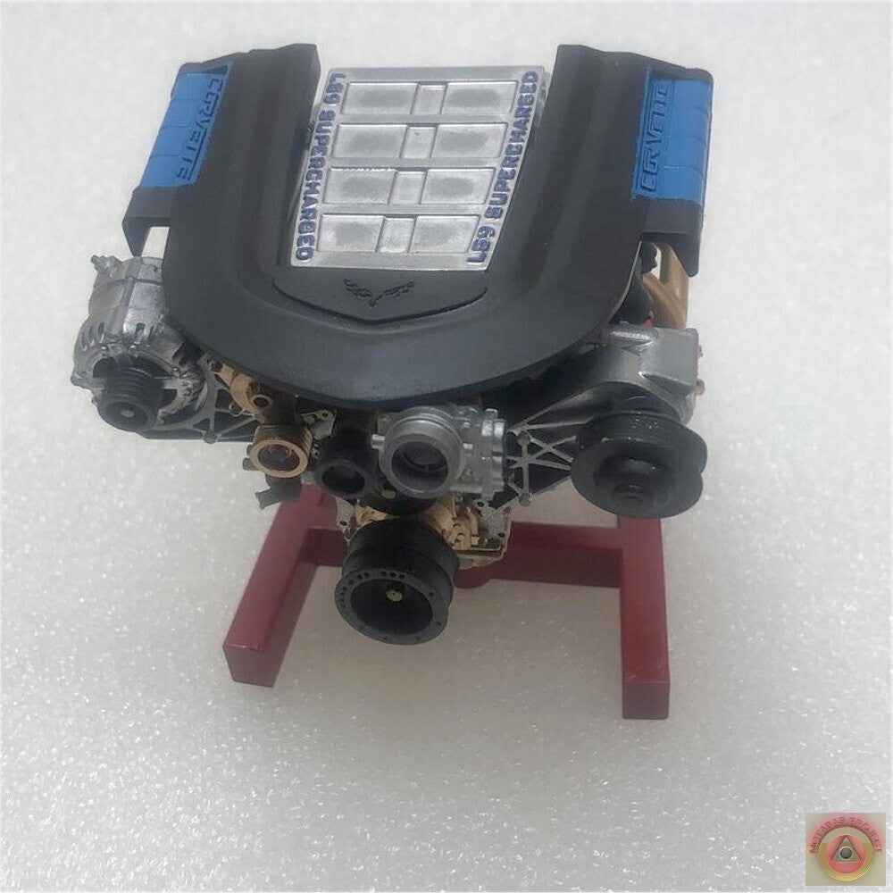 Corvette C6 ZR1 LS9 Supercharged Engine & Tremec TR6060 Transmission – 1/25 Scale