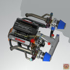 Dodge 440 Magnum Twin Turbo Engine - Model Maker's Workshop