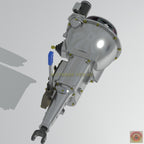 Dodge 440 Magnum Base Engine w/ Addons - Model Maker's Workshop