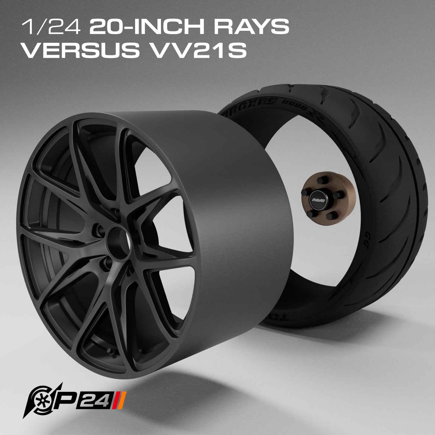 20-Inch Rays Versus VV21S Wheels & Toyo Proxes R888R Tires – Set of 4
