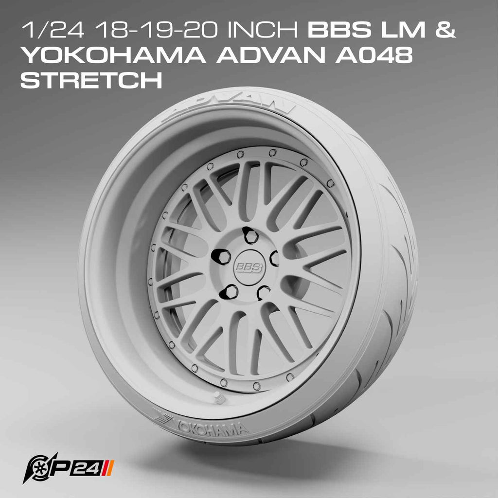 18–20-Inch BBS LM Wheels & Yokohama Advan A048 Tires – Pair