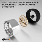 18–20-Inch BBS LM Wheels & Yokohama Advan A048 Tires – Pair
