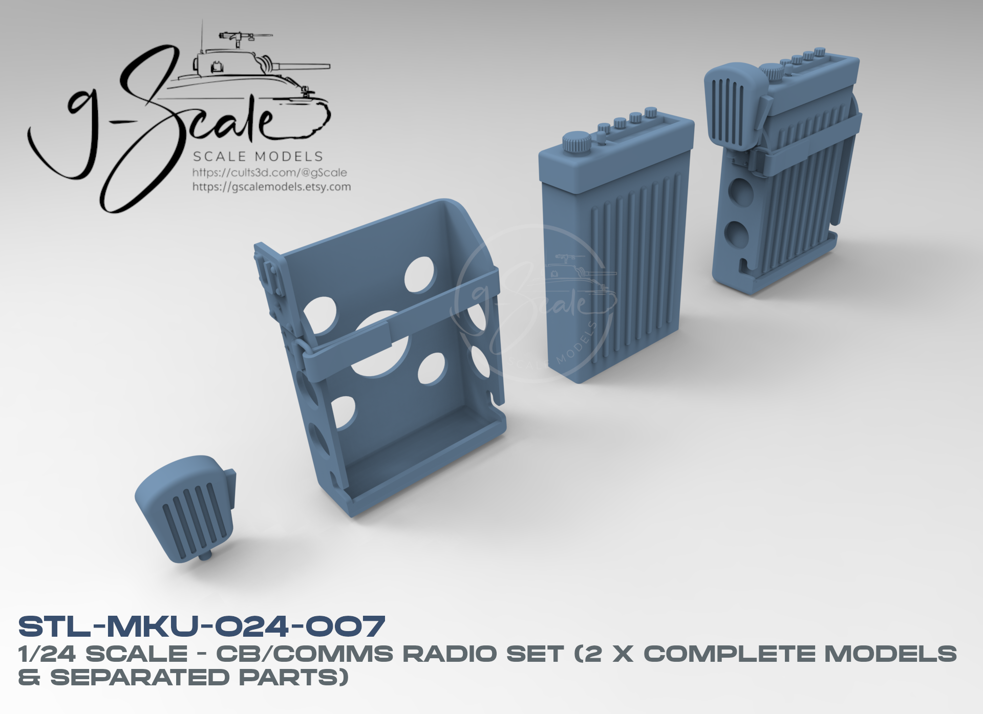 Motorsport CB Radio Set - Model Maker's Workshop