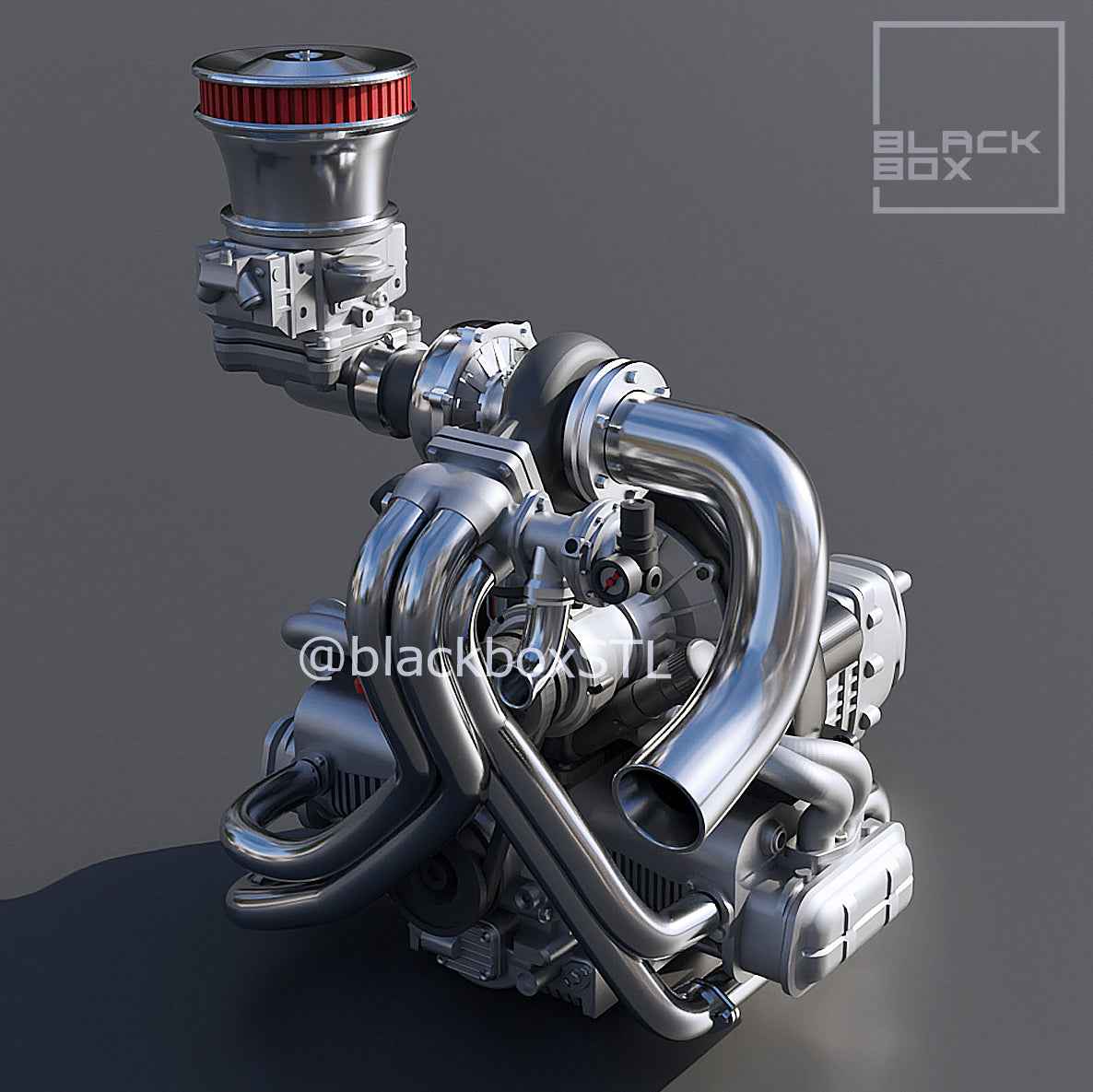 Flat Four Boxer Pro Turbo Upgrade Kit – 1/24 Scale