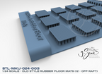 Detail Rubber Floor Mat Set - Model Maker's Workshop