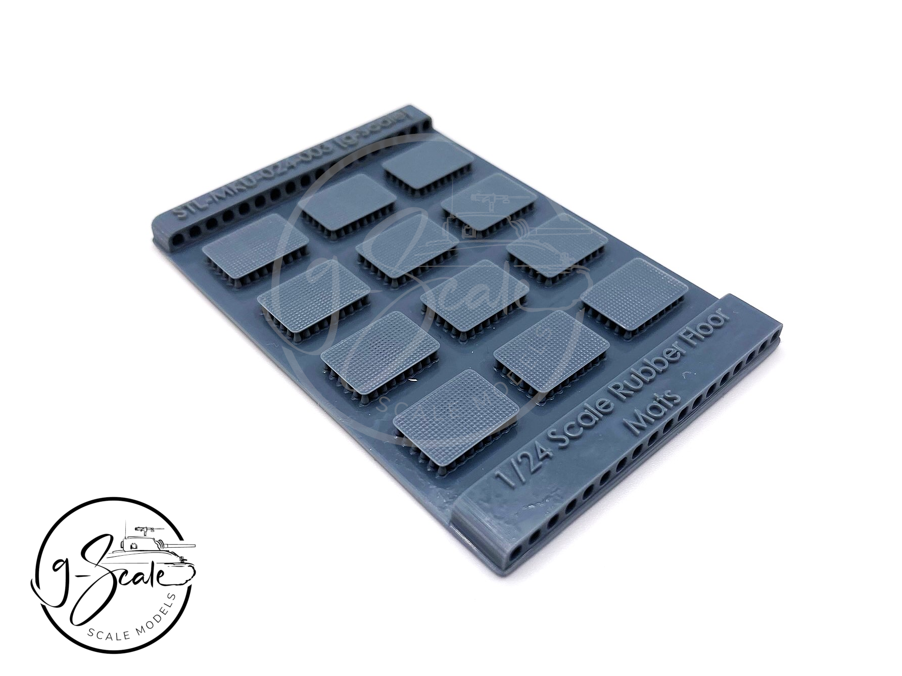 Detail Rubber Floor Mat Set - Model Maker's Workshop