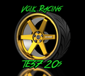 20-Inch Volk Racing TE37 Wheel & Tire Set – 1/24 Scale