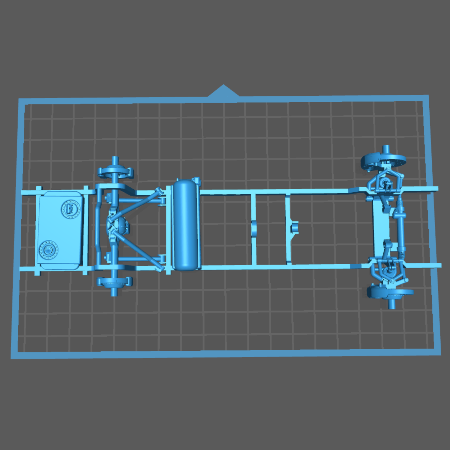 Universal Regular/Extended Cab Short Bed Bagged Chassis