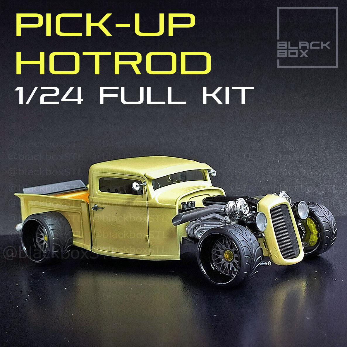 1934 Hot Rod Pickup Full Resin Kit - Model Maker's Workshop