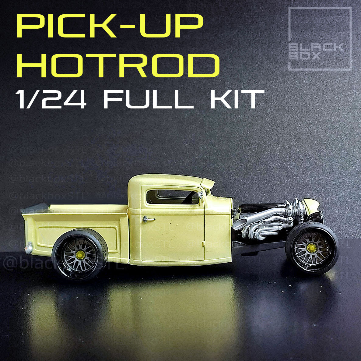 1934 Hot Rod Pickup Full Resin Kit - Model Maker's Workshop