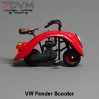 VW Fender Scooter – Vintage Custom Design