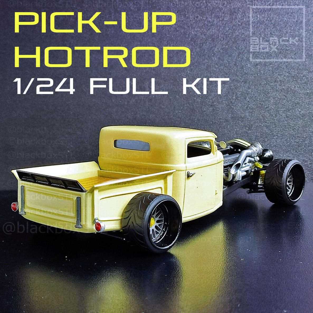 1934 Hot Rod Pickup Full Resin Kit - Model Maker's Workshop