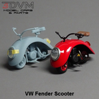 VW Fender Scooter – Vintage Custom Design