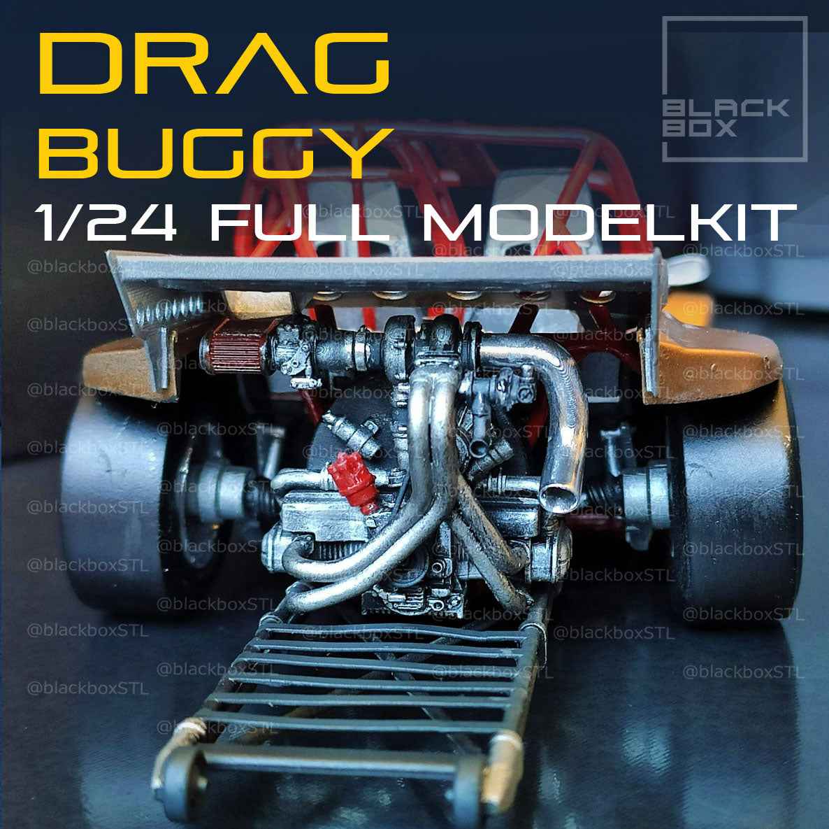 Dragster VW Manx Buggy Full Resin Model Kit