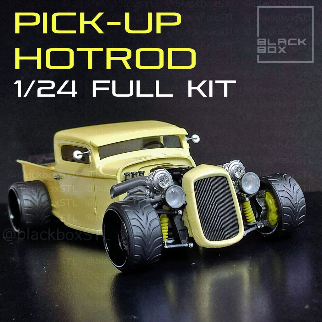 1934 Hot Rod Pickup Full Resin Kit - Model Maker's Workshop