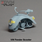 VW Fender Scooter – Vintage Custom Design