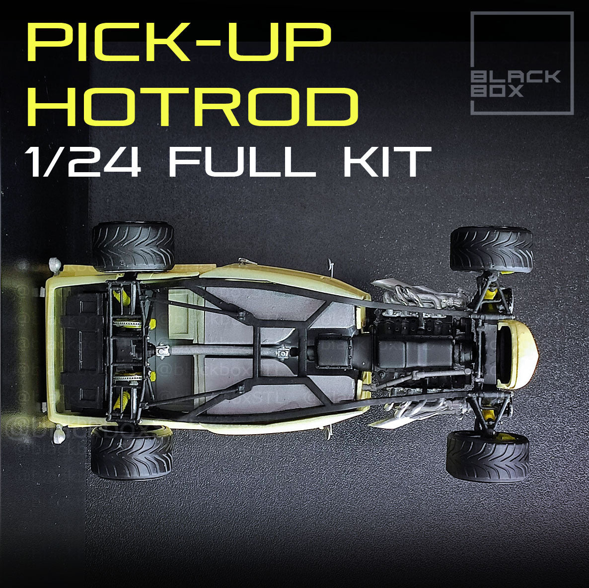 1934 Hot Rod Pickup Full Resin Kit - Model Maker's Workshop