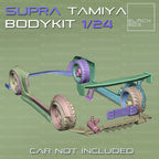 Tamiya Toyota Supra Mk4 Widebody Kit with Wheels & Lowered Suspension – 1/24 Scale