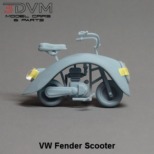 VW Fender Scooter – Vintage Custom Design