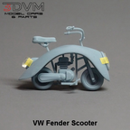 VW Fender Scooter – Vintage Custom Design