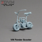 VW Fender Scooter – Vintage Custom Design